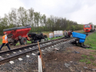 В Курском районе при столкновении с поездом на переезде погиб водитель трактора