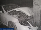 В Курске пьяный водитель при попытке скрыться сбил человека и врезался в столб