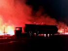 В Курской области упавший дрон-камикадзе поджег спиртовоз и зернохранилище
