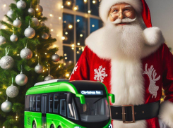 В Курске Дед Мороз откажется от саней в пользу электробуса