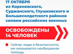 За сутки бойцы ВС РФ спасли 14 жителей приграничья Курской области