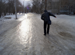 Зимой по Курску передвигаться небезопасно