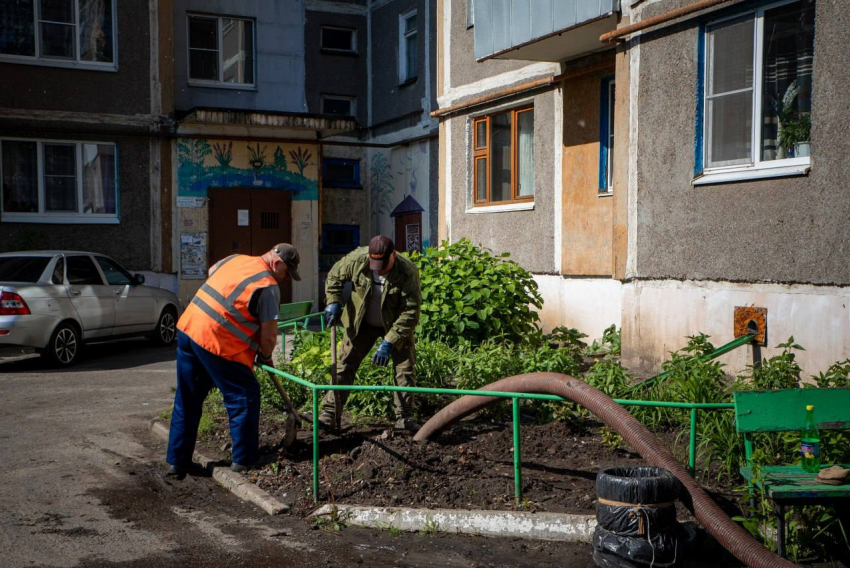 В Курске до сих пор не успели устранить последствия ливня 17 мая