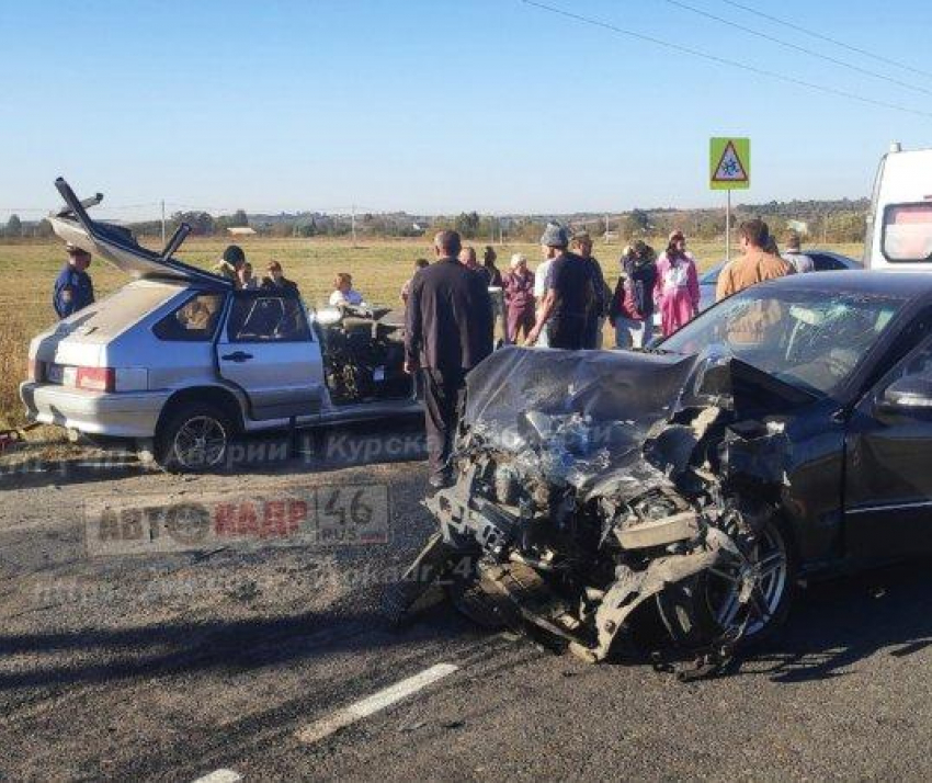 Два человека пострадали в ДТП на трассе в Курской области