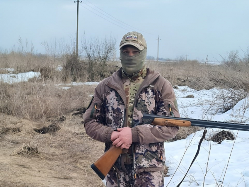 Курский дружинник сбил из ружья украинский дрон